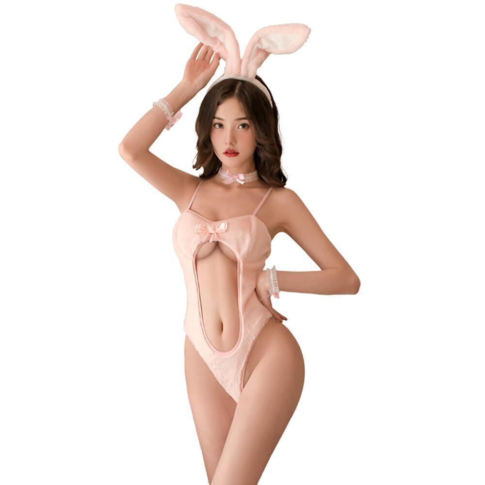 5447 sexy bunny outfit lingerie playboy One Piece costume Maid Outfits
